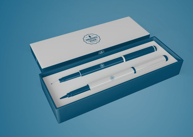Pen Mockup For Merchandising Psd