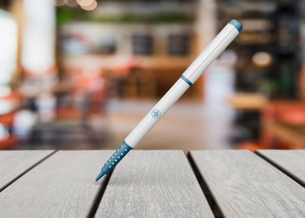 Pen Mockup For Merchandising Psd