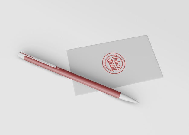 Pen Mockup For Merchandising Psd