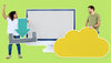People With Icons Related To Cloud Technology