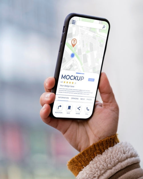 People With Technology Mockup Psd