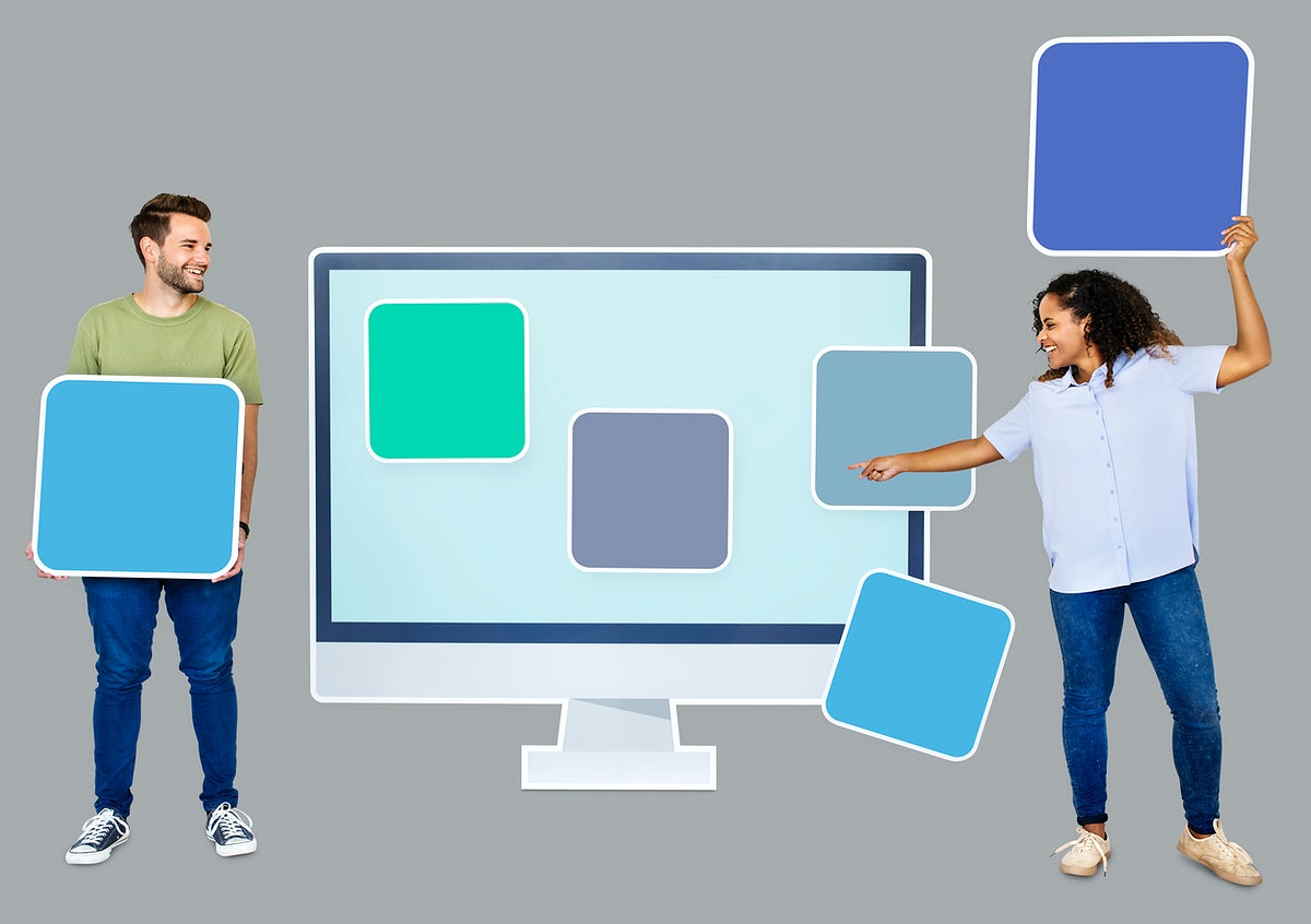 People With Web Template Icons