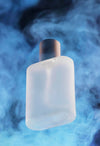 Perfume Bottle And Blue Smoke Psd