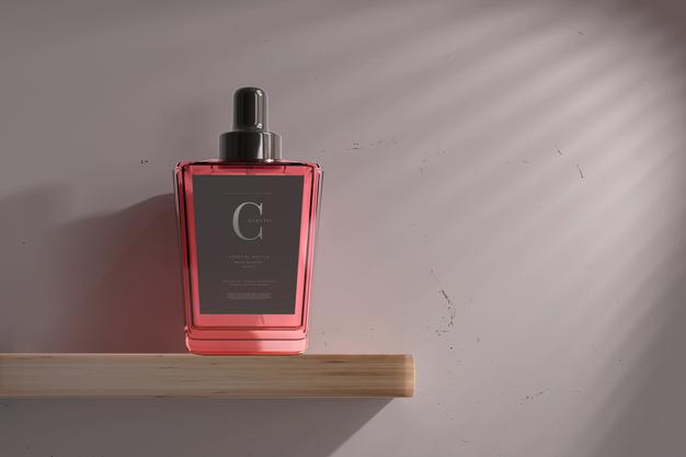 Perfume Bottle Mockup Psd