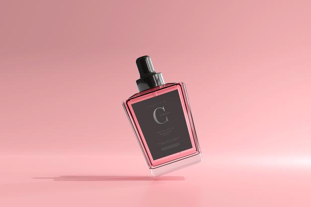 Perfume Bottle Mockup Psd