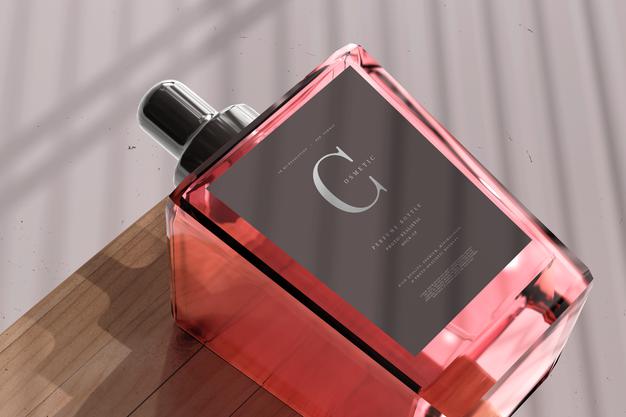 Perfume Bottle Mockup Psd