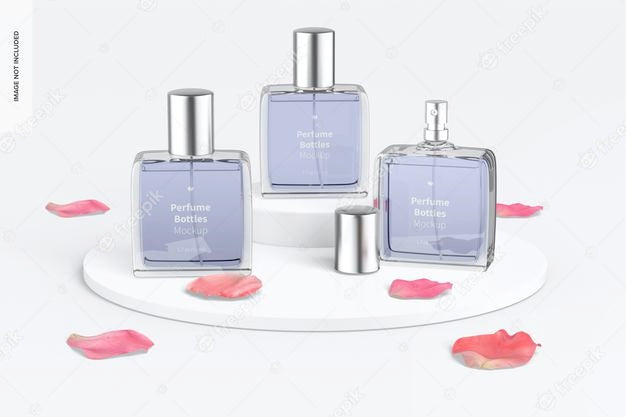 Perfume Bottles Mockup Psd