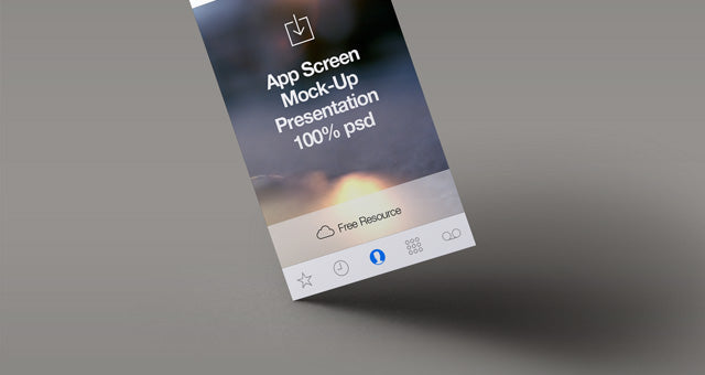 Perspective App Screen Mock-Up 4