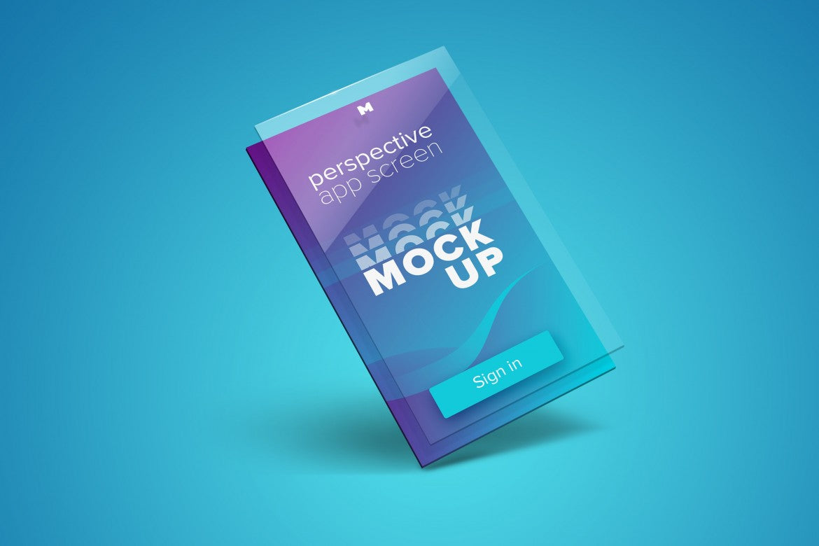 Perspective App Screen (Mockup)