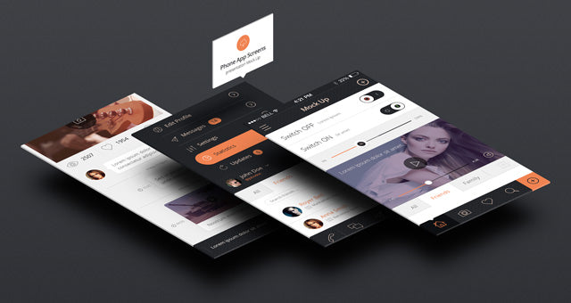 Perspective App Screens Mock-Up 3