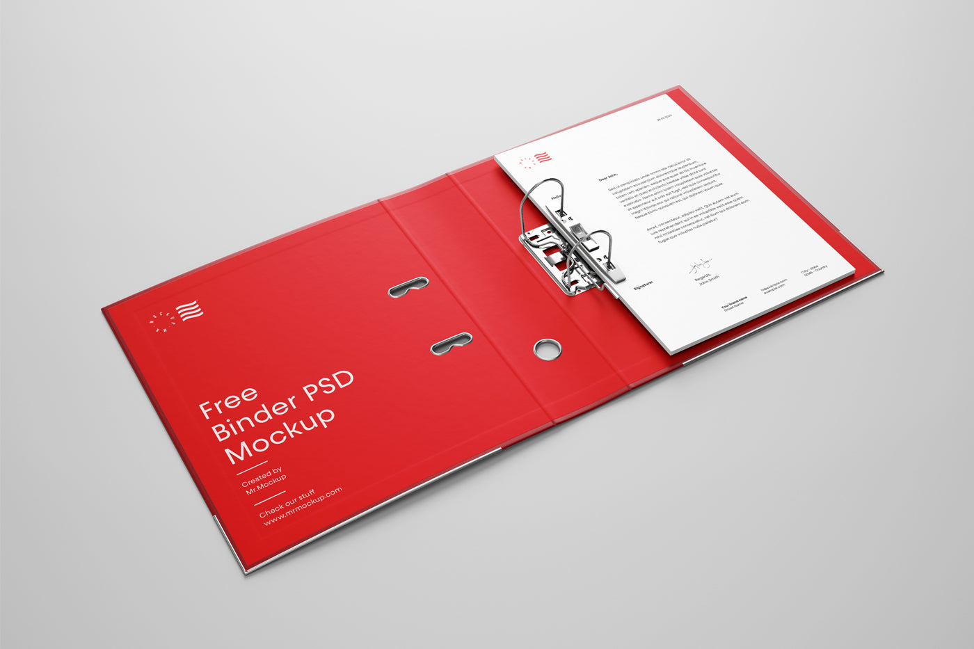 Perspective Binder Mockup