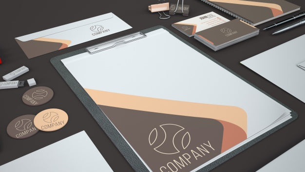 Perspective Stationery Showroom Psd