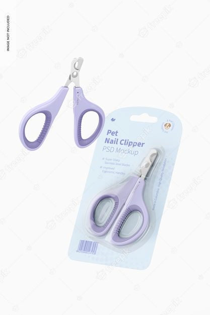 Pet Nail Clipper Mockup Floating Psd