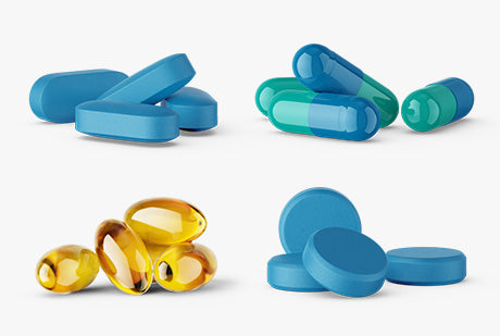 Pharmaceutical Pills Mockup