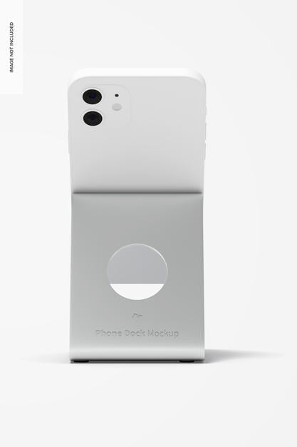 Phone Dock Mockup Psd