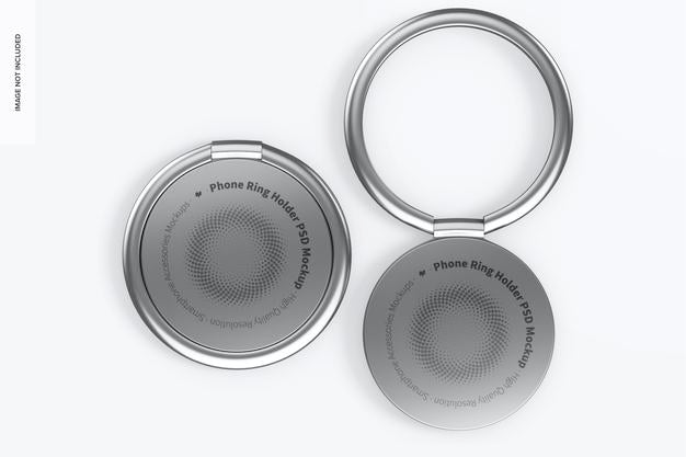 Phone Ring Holder Mockup Psd