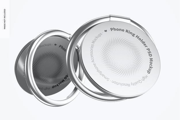 Phone Ring Holder Mockup Psd