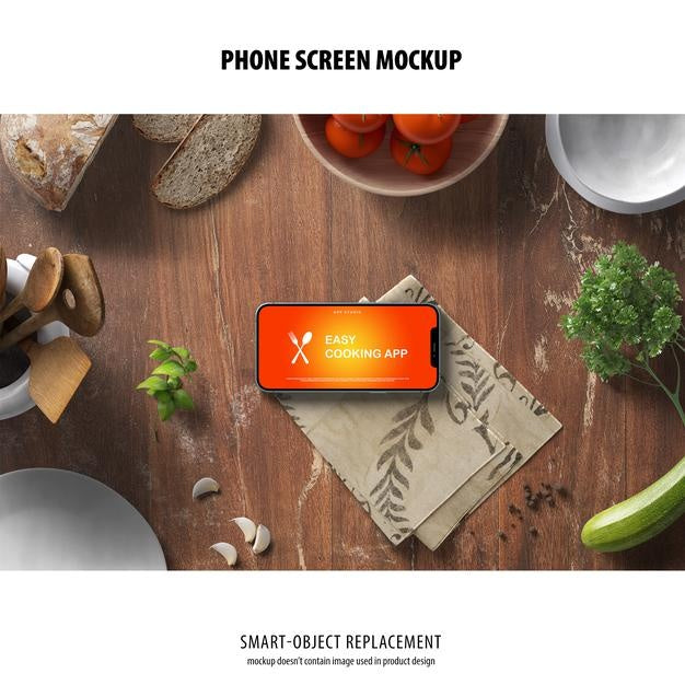 Phone Screen Mockup Psd