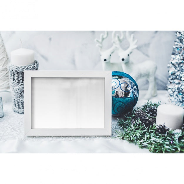 Photo Frame Mock Up Design Psd