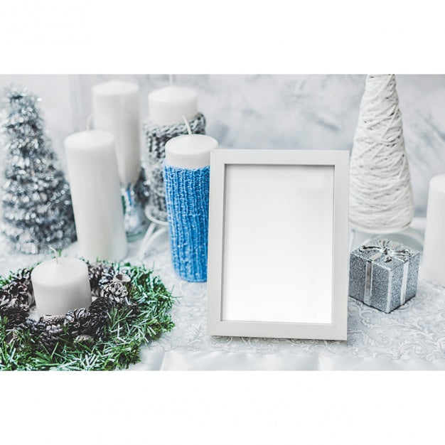 Photo Frame Mock Up Design Psd