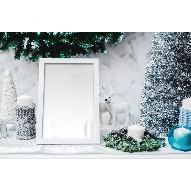 Photo Frame Mock Up Design Psd