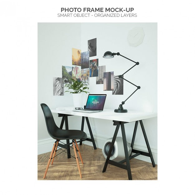 Photo Frame Mock-Up Psd