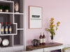 Photo Frame Mockup Realistic In The Living Room Vol.3