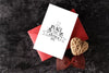 Photo Of Card With Place For Writing Message For Lover Psd