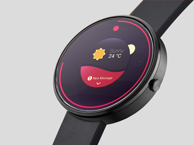 Photorealistic Psd Smartwatch Mockup