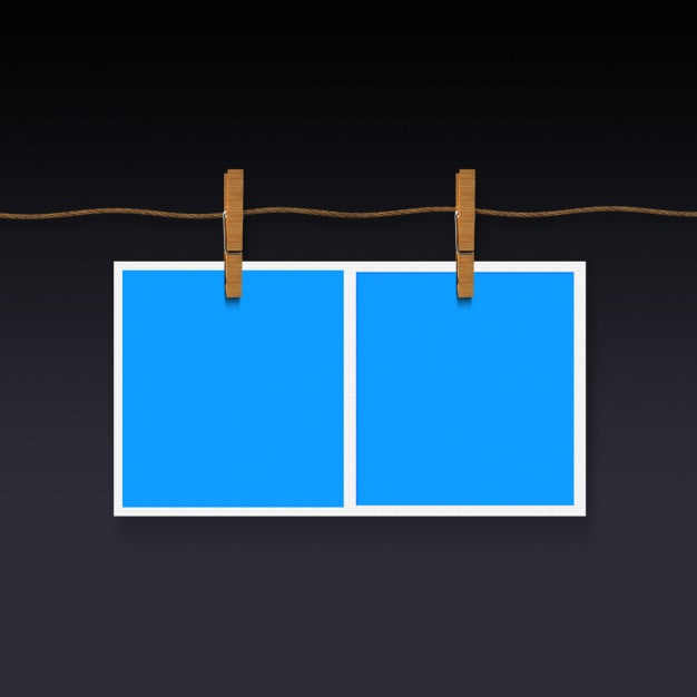 Photos Mock Up Template Psd