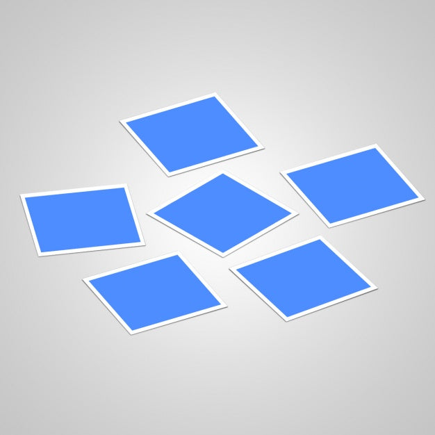 Photos Mock Up Template Psd