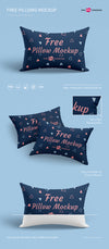 Pillows Mockup Template In Psd