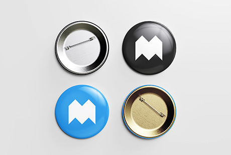 Pin Button Mockup - Mockup Hunt