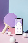 Ping Pong Equipment And Smartphone Psd