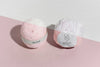 Pink Bath Bombs With Labels High Angle Psd