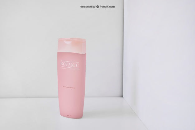 Pink Beauty Product Packaging Mockup Psd