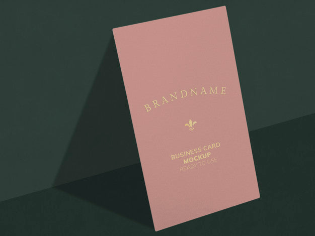 Pink Business Card Psd