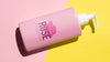 Pink Liquid Soap Bottle Mock-Up Psd