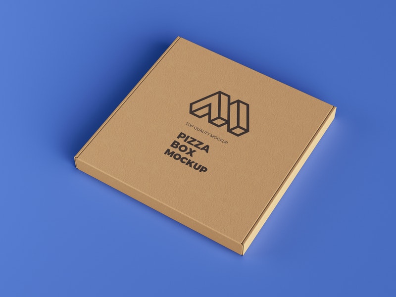 Pizza Box Psd Mockup