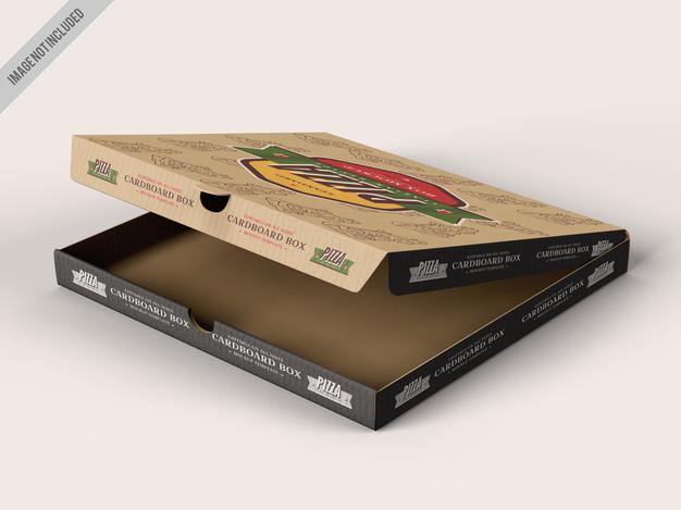 Pizza Delivery Package Mockup Psd