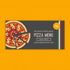 Pizza Menu Banner Mockup Psd