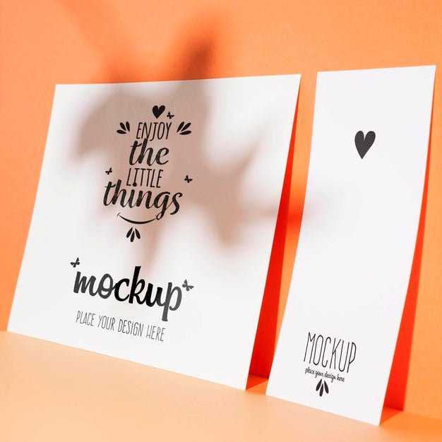 Place Your Logo Here Lettering Mock-Up Psd