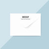 Plain Paper Envelope Design Mockup Psd