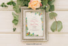 Plants, Flower And Frame Psd