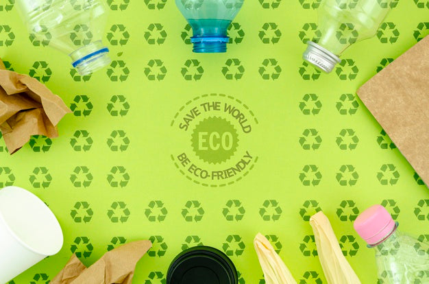 Plastic And Eco-Friendly Utensils Psd