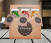 Plastic Bottles Of Organic Smoothie In Cardboard Boxes And Labels Psd