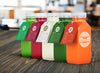 Plastic Bottles With Label In Various Colours Psd