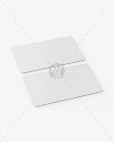 Plastic Cards Mockup