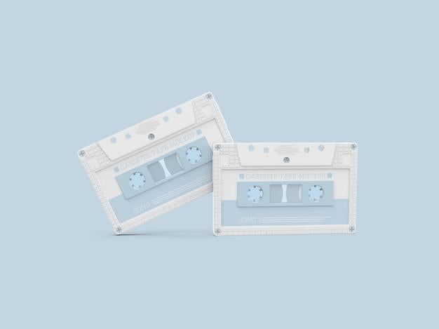 Plastic Cassette Tape Mockup Psd