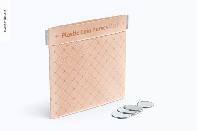 Plastic Coin Purse Mockup Psd